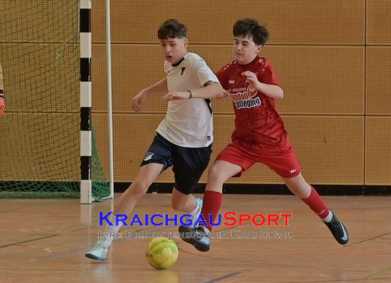 Futsal-Kreismeisterschaften-Sinsheim-Finale-JSG-Dühren/Hoffenheim/Zuzenhausen-vs-SG-Kirchardt (&copy; Siegfried Lörz)