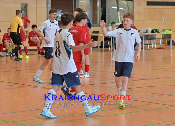Futsal-Kreismeisterschaften-Sinsheim-Finale-JSG-Dühren/Hoffenheim/Zuzenhausen-vs-SG-Kirchardt (&copy; Siegfried Lörz)