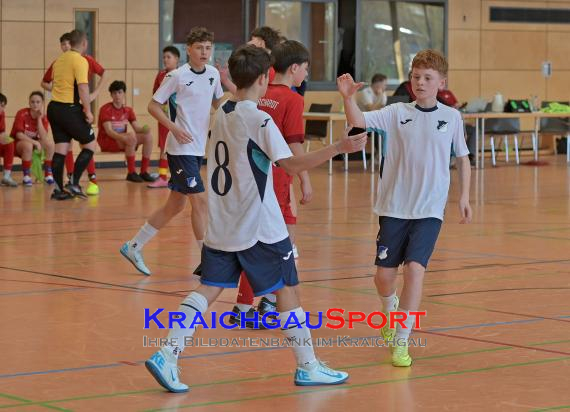 Futsal-Kreismeisterschaften-Sinsheim-Finale-JSG-Dühren/Hoffenheim/Zuzenhausen-vs-SG-Kirchardt (&copy; Siegfried Lörz)