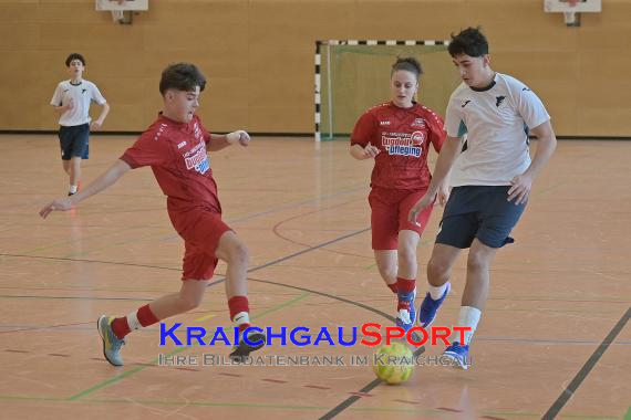 Futsal-Kreismeisterschaften-Sinsheim-Finale-JSG-Dühren/Hoffenheim/Zuzenhausen-vs-SG-Kirchardt (&copy; Siegfried Lörz)