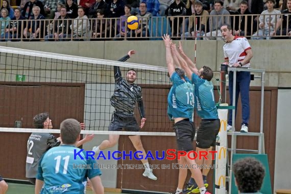Volleyball-Oberliga-Herren-SV-Sinsheim-vs-VSG-Ettlingen/Rüppurr (&copy; Siegfried Lörz)