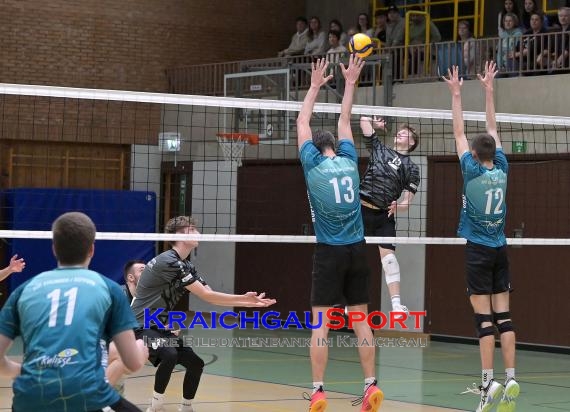 Volleyball-Oberliga-Herren-SV-Sinsheim-vs-VSG-Ettlingen/Rüppurr (&copy; Siegfried Lörz)