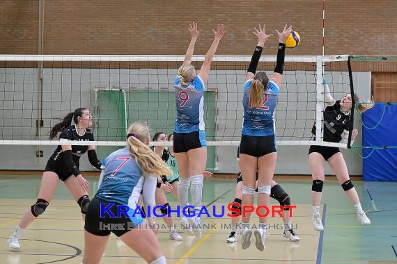 Volleyball-Oberliga-Frauen-SV-Sinsheim-vs-USC-Konstanz-II (&copy; Siegfried Lörz)