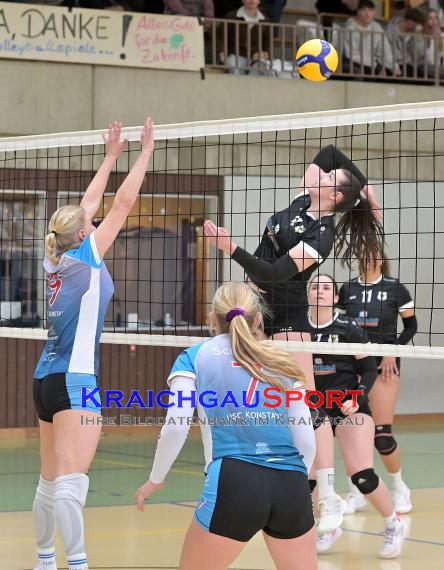 Volleyball-Oberliga-Frauen-SV-Sinsheim-vs-USC-Konstanz-II (&copy; Siegfried Lörz)