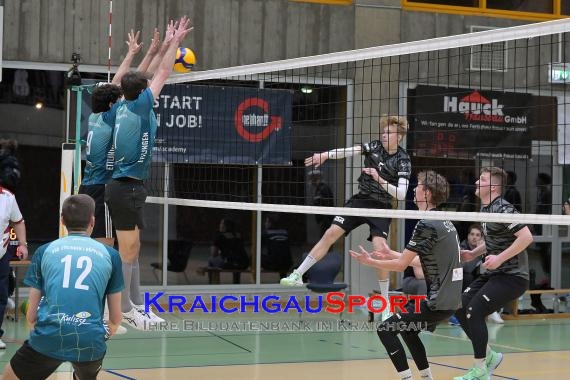 Volleyball-Oberliga-Herren-SV-Sinsheim-vs-VSG-Ettlingen/Rüppurr (&copy; Siegfried Lörz)