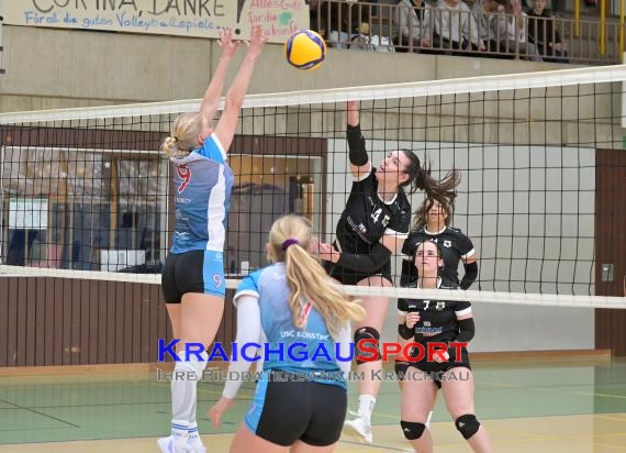 Volleyball-Oberliga-Frauen-SV-Sinsheim-vs-USC-Konstanz-II (&copy; Siegfried Lörz)