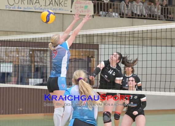 Volleyball-Oberliga-Frauen-SV-Sinsheim-vs-USC-Konstanz-II (&copy; Siegfried Lörz)