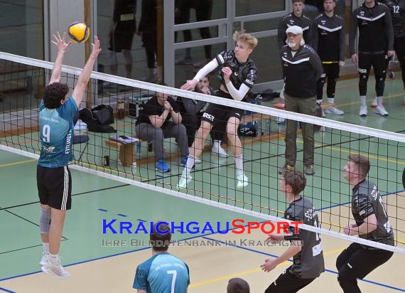 Volleyball-Oberliga-Herren-SV-Sinsheim-vs-VSG-Ettlingen/Rüppurr (&copy; Siegfried Lörz)