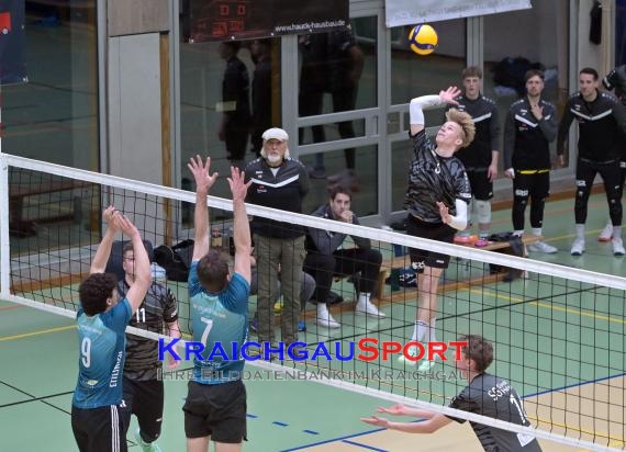 Volleyball-Oberliga-Herren-SV-Sinsheim-vs-VSG-Ettlingen/Rüppurr (&copy; Siegfried Lörz)