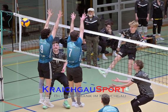 Volleyball-Oberliga-Herren-SV-Sinsheim-vs-VSG-Ettlingen/Rüppurr (&copy; Siegfried Lörz)