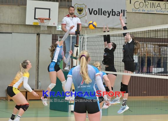 Volleyball-Oberliga-Frauen-SV-Sinsheim-vs-USC-Konstanz-II (&copy; Siegfried Lörz)