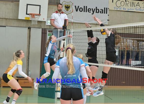 Volleyball-Oberliga-Frauen-SV-Sinsheim-vs-USC-Konstanz-II (&copy; Siegfried Lörz)