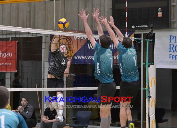 Volleyball-Oberliga-Herren-SV-Sinsheim-vs-VSG-Ettlingen/Rüppurr (&copy; Siegfried Lörz)