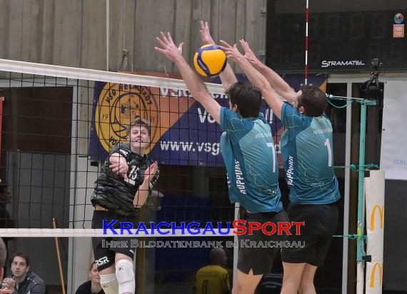 Volleyball-Oberliga-Herren-SV-Sinsheim-vs-VSG-Ettlingen/Rüppurr (&copy; Siegfried Lörz)