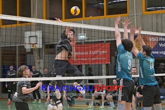 Volleyball-Oberliga-Herren-SV-Sinsheim-vs-VSG-Ettlingen/Rüppurr (&copy; Siegfried Lörz)