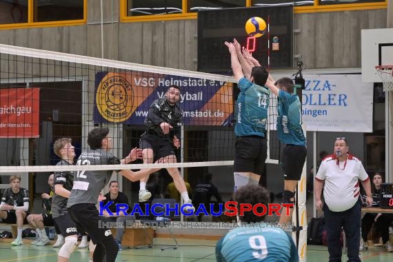 Volleyball-Oberliga-Herren-SV-Sinsheim-vs-VSG-Ettlingen/Rüppurr (&copy; Siegfried Lörz)