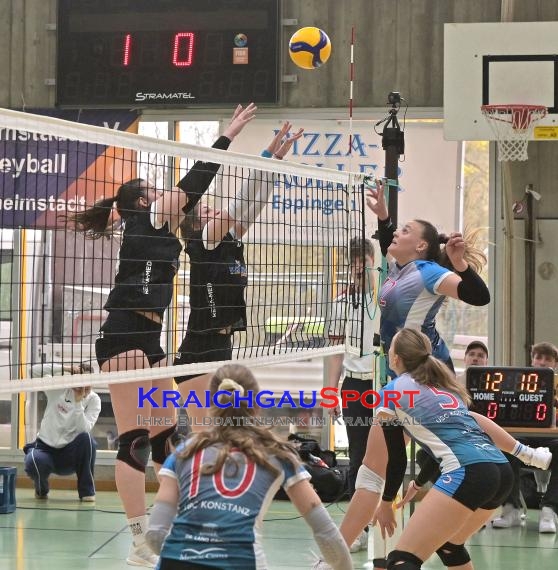 Volleyball-Oberliga-Frauen-SV-Sinsheim-vs-USC-Konstanz-II (&copy; Siegfried Lörz)