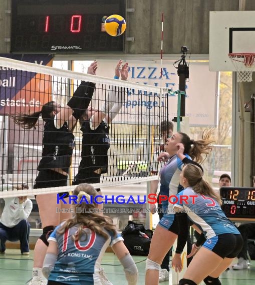 Volleyball-Oberliga-Frauen-SV-Sinsheim-vs-USC-Konstanz-II (&copy; Siegfried Lörz)