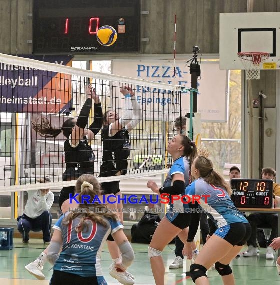 Volleyball-Oberliga-Frauen-SV-Sinsheim-vs-USC-Konstanz-II (&copy; Siegfried Lörz)