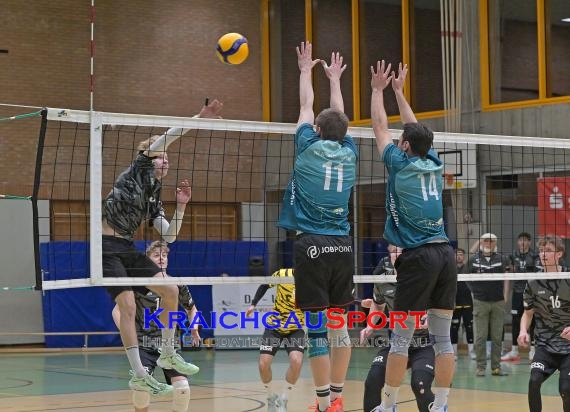 Volleyball-Oberliga-Herren-SV-Sinsheim-vs-VSG-Ettlingen/Rüppurr (&copy; Siegfried Lörz)
