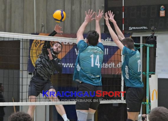 Volleyball-Oberliga-Herren-SV-Sinsheim-vs-VSG-Ettlingen/Rüppurr (&copy; Siegfried Lörz)