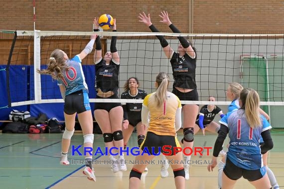 Volleyball-Oberliga-Frauen-SV-Sinsheim-vs-USC-Konstanz-II (&copy; Siegfried Lörz)
