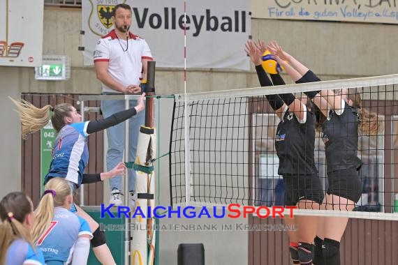 Volleyball-Oberliga-Frauen-SV-Sinsheim-vs-USC-Konstanz-II (&copy; Siegfried Lörz)