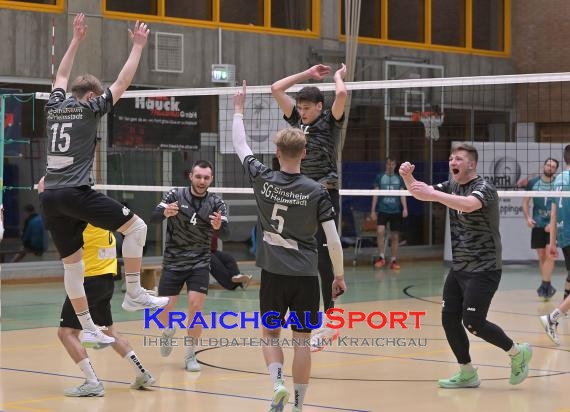 Volleyball-Oberliga-Herren-SV-Sinsheim-vs-VSG-Ettlingen/Rüppurr (&copy; Siegfried Lörz)