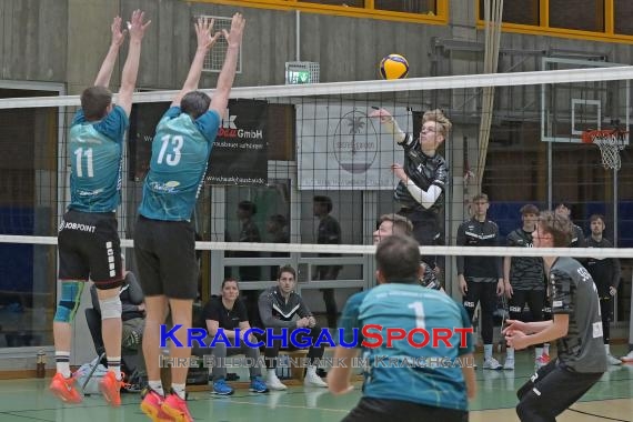 Volleyball-Oberliga-Herren-SV-Sinsheim-vs-VSG-Ettlingen/Rüppurr (&copy; Siegfried Lörz)