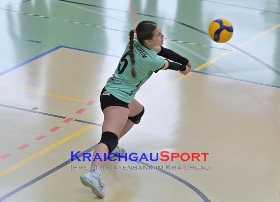Volleyball-Oberliga-Frauen-SV-Sinsheim-vs-USC-Konstanz-II (&copy; Siegfried Lörz)