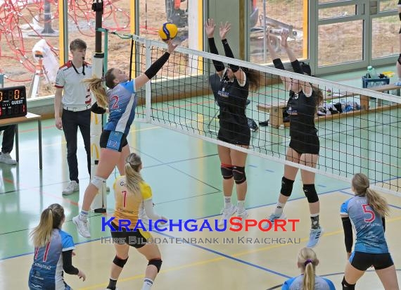 Volleyball-Oberliga-Frauen-SV-Sinsheim-vs-USC-Konstanz-II (&copy; Siegfried Lörz)