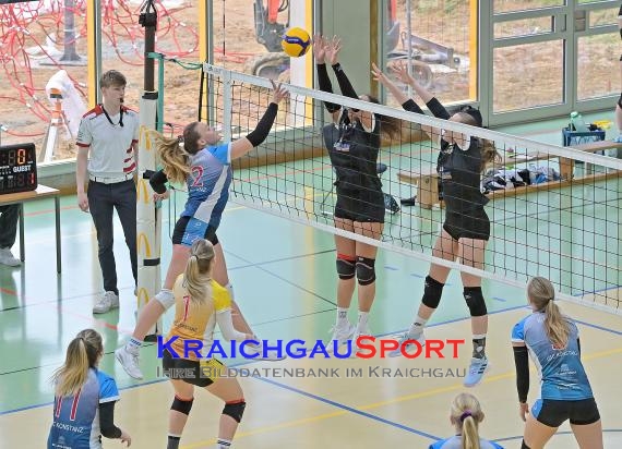 Volleyball-Oberliga-Frauen-SV-Sinsheim-vs-USC-Konstanz-II (&copy; Siegfried Lörz)