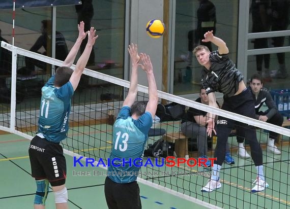 Volleyball-Oberliga-Herren-SV-Sinsheim-vs-VSG-Ettlingen/Rüppurr (&copy; Siegfried Lörz)