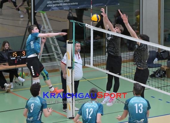 Volleyball-Oberliga-Herren-SV-Sinsheim-vs-VSG-Ettlingen/Rüppurr (&copy; Siegfried Lörz)