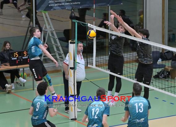Volleyball-Oberliga-Herren-SV-Sinsheim-vs-VSG-Ettlingen/Rüppurr (&copy; Siegfried Lörz)