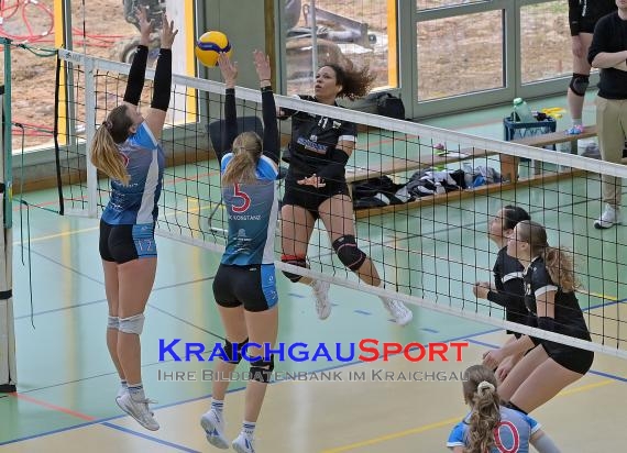 Volleyball-Oberliga-Frauen-SV-Sinsheim-vs-USC-Konstanz-II (&copy; Siegfried Lörz)