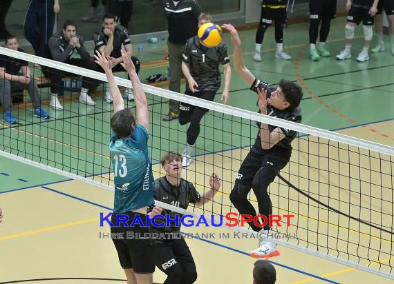 Volleyball-Oberliga-Herren-SV-Sinsheim-vs-VSG-Ettlingen/Rüppurr (&copy; Siegfried Lörz)