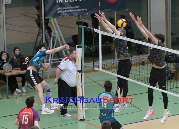 Volleyball-Oberliga-Herren-SV-Sinsheim-vs-VSG-Ettlingen/Rüppurr (&copy; Siegfried Lörz)