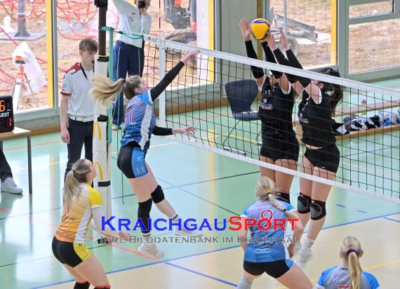 Volleyball-Oberliga-Frauen-SV-Sinsheim-vs-USC-Konstanz-II (&copy; Siegfried Lörz)