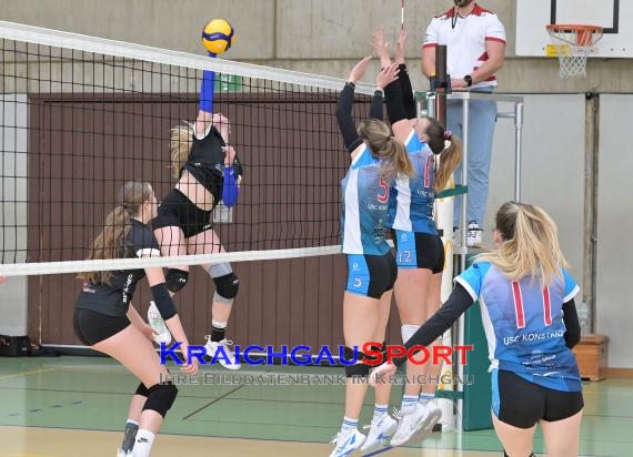 Volleyball-Oberliga-Frauen-SV-Sinsheim-vs-USC-Konstanz-II (&copy; Siegfried Lörz)