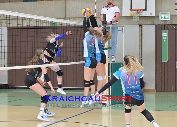 Volleyball-Oberliga-Frauen-SV-Sinsheim-vs-USC-Konstanz-II (&copy; Siegfried Lörz)