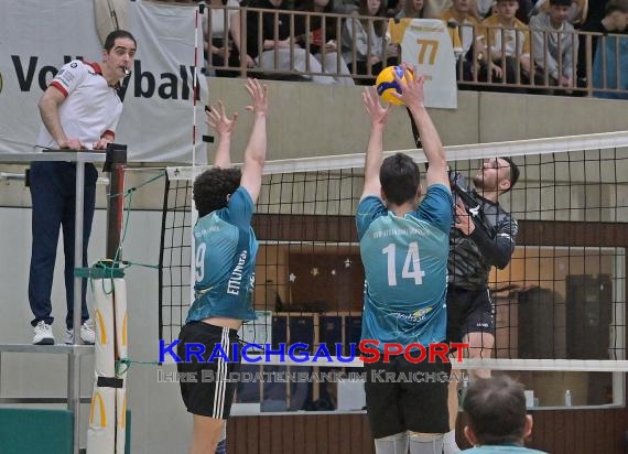 Volleyball-Oberliga-Herren-SV-Sinsheim-vs-VSG-Ettlingen/Rüppurr (&copy; Siegfried Lörz)