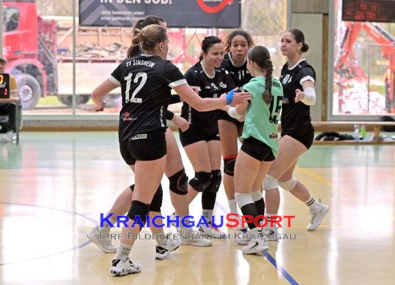 Volleyball-Oberliga-Frauen-SV-Sinsheim-vs-USC-Konstanz-II (&copy; Siegfried Lörz)