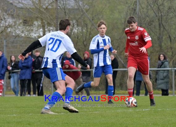 Kreisliga-FC-Weiler-vs-TSV-Helmstadt (&copy; Siegfried Lörz)
