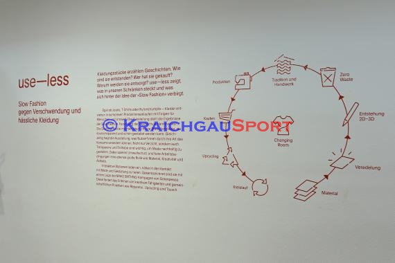 Klima-Arena Sinsheim Ausstellung use-less Pressekonferenz (© Siegfried Lörz)