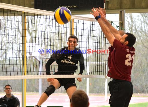 Volleyball Herren Verbandsliga SG Sinsheim/Waibstadt/Helmstadt vs TSG Blankenloch 3 (© Siegfried Lörz)