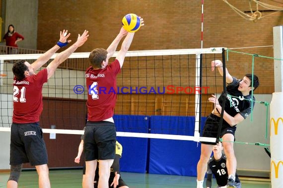 Volleyball Herren Verbandsliga SG Sinsheim/Waibstadt/Helmstadt vs TSG Blankenloch 3 (© Siegfried Lörz)