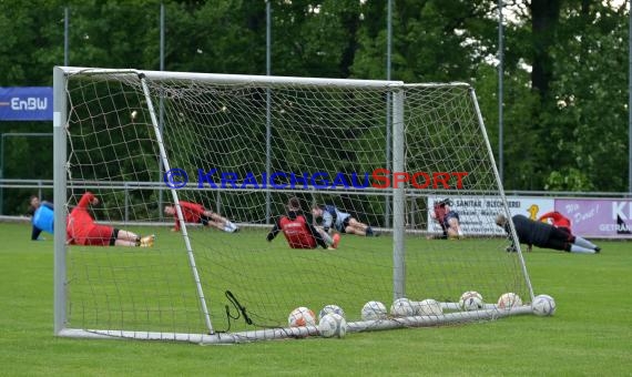 1. Training des FC Weiler in 2021 nach dem Lockdown (© Kraichgausport / Loerz)