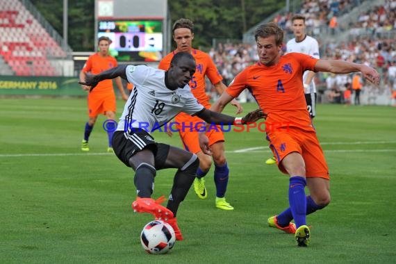 EM U19 - 2016 - Deutschland vs. Niederlande (© Kraichgausport / Loerz)