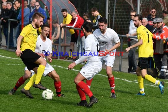 Kreisklasse B1 Sinsheim FC Weiler vs FV Landshausen 02.04.2017  (© Siegfried Lörz)